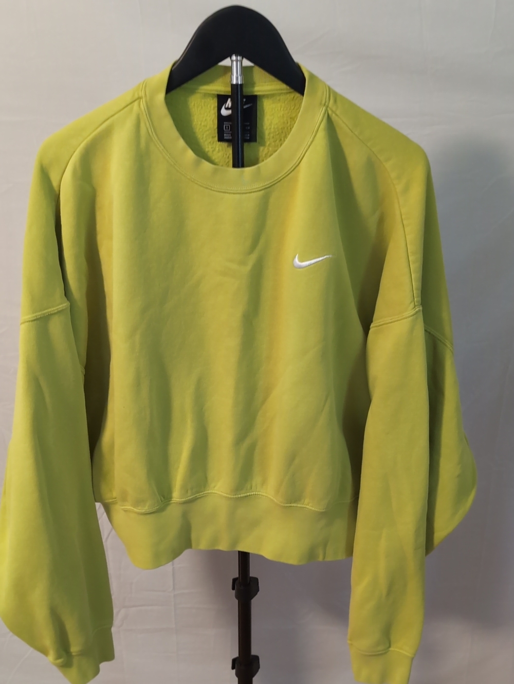 Nike Sportswear Phoenix Fleece Over-Oversized Cropped Crewneck Sweatshirt Small